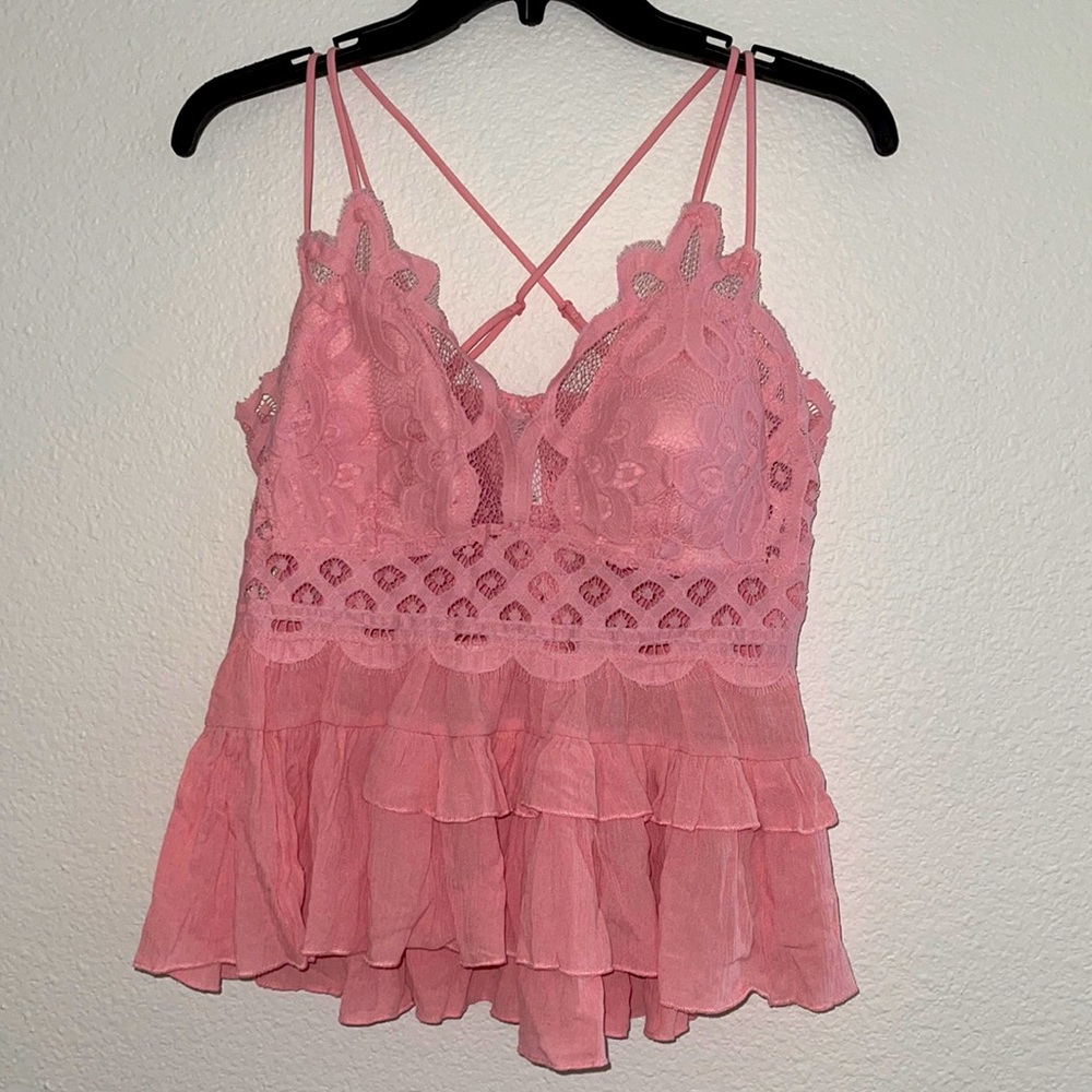 Blush colored top